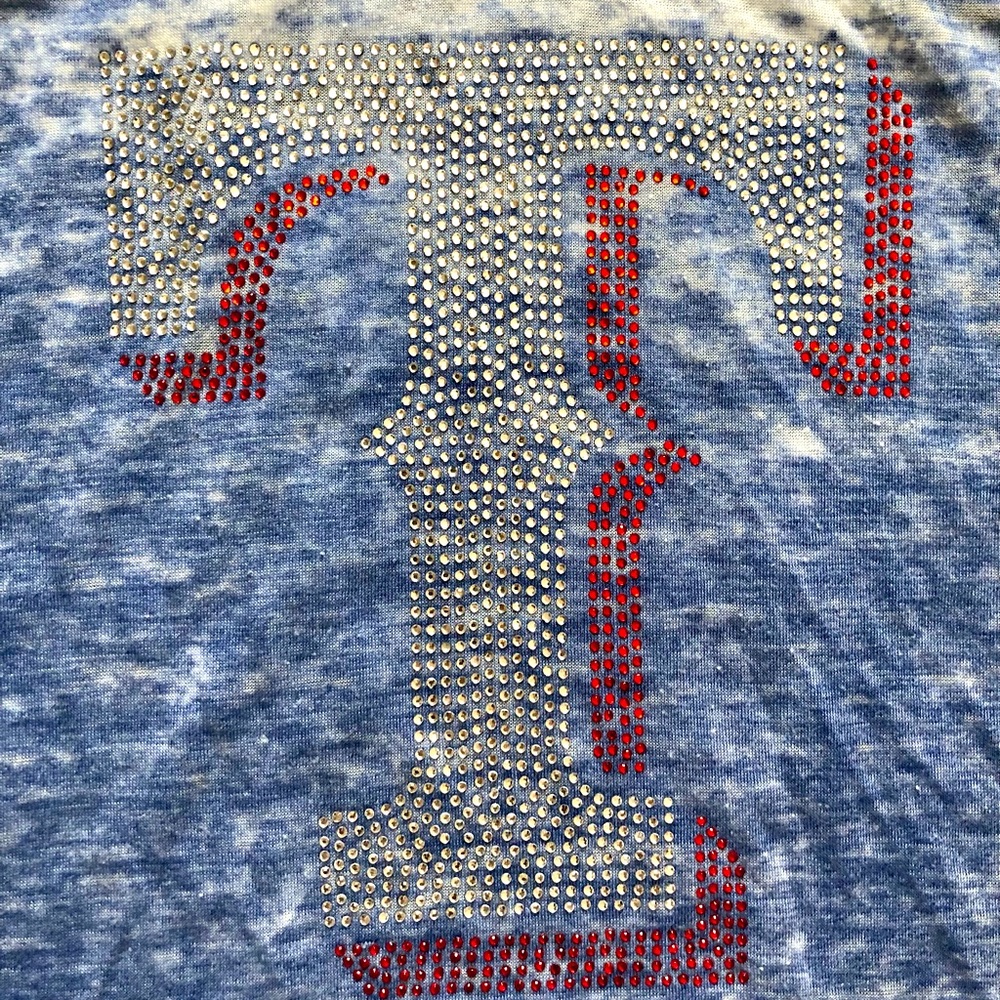 TEXAS RANGERS LADIES TANK TOP - Picture 3 of 3